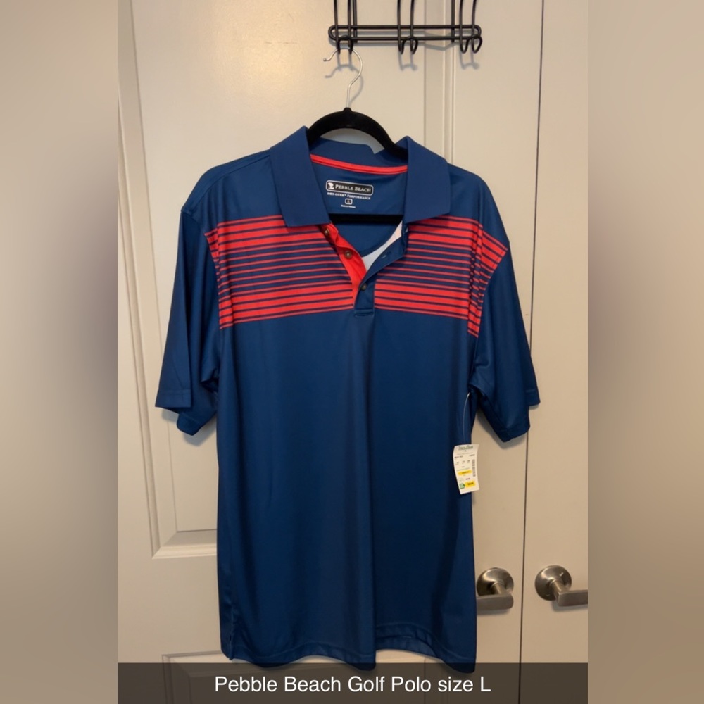 Pebble Beach dry fit Polo